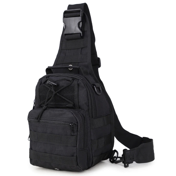 

Plecak Jednoramienny Saszetka Torba Czarna