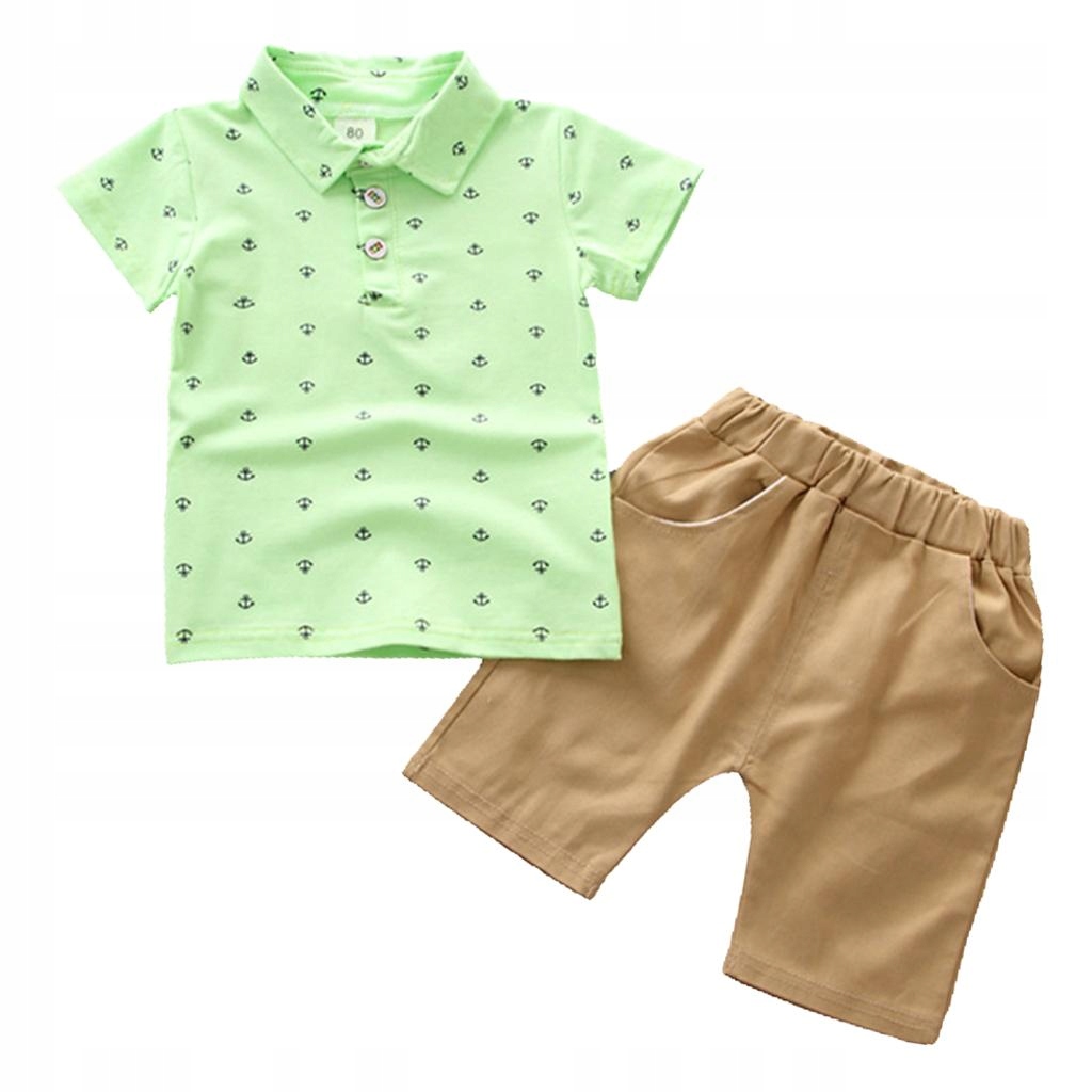 Kids Baby Boys Anchor Pattern Button Down