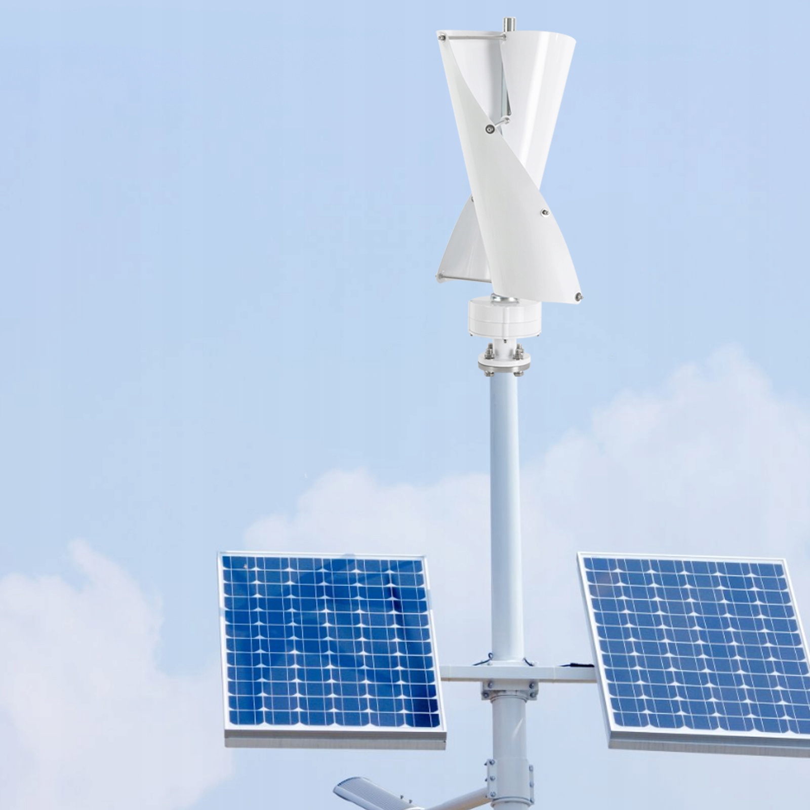 500W 24V PIONOWA TURBINA WIATROWA MAGLEV-BIAŁY Model 500W 12V PIONOWA TURBINA WIATROWA MAGLEV-BIAŁY