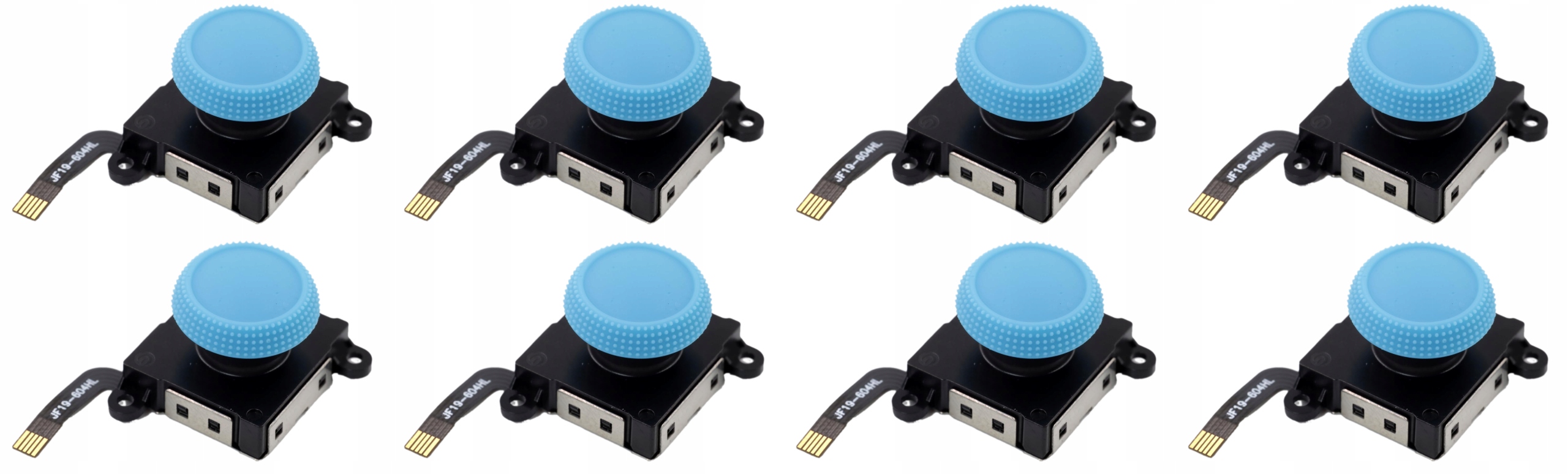 8X NIEBIESKI ANALOG GAŁKA JOY-CON EFEKT HALLA DO NINTENDO SWITCH LITE OLED