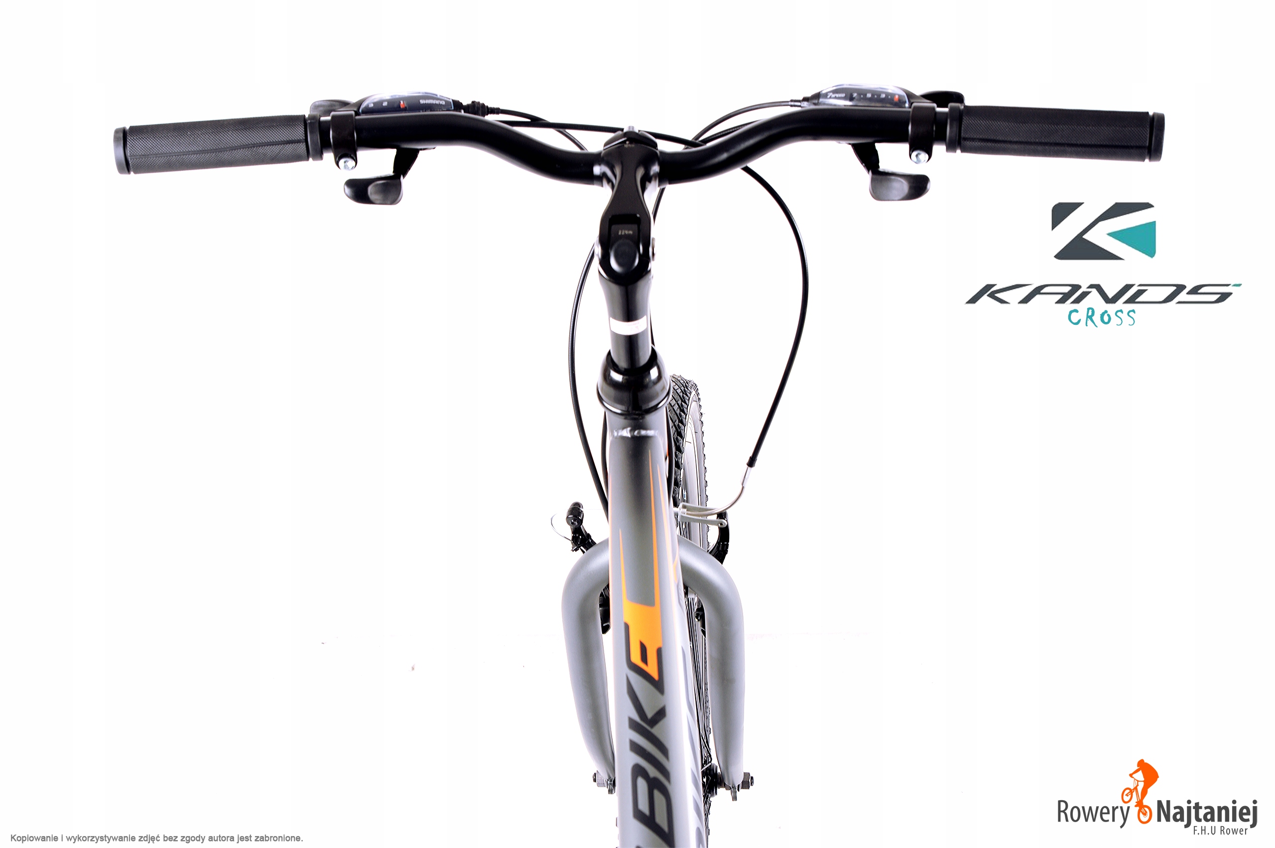 ROWER MĘSKI VIP BIKE CROSS 700 SZT M19 czar-nieb Kolor czarny