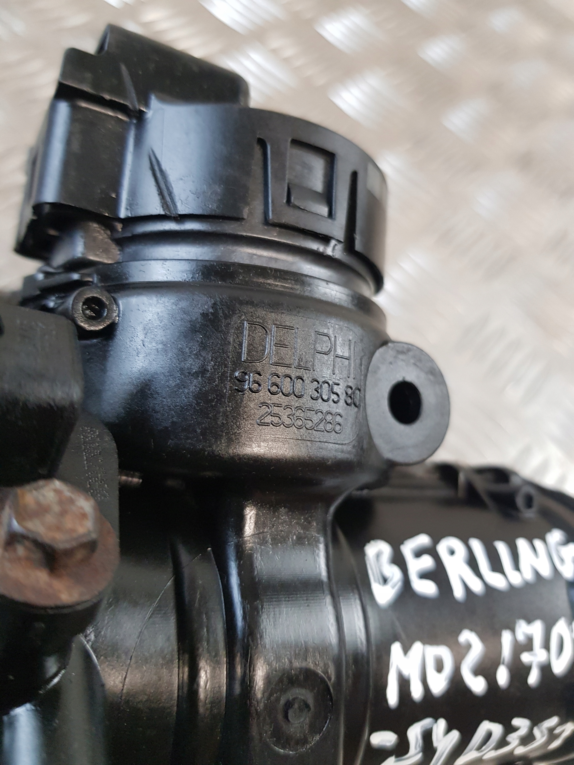 Valvola a farfalla OE 9660030580 CITROEN BERLINGO e 1.6HDI