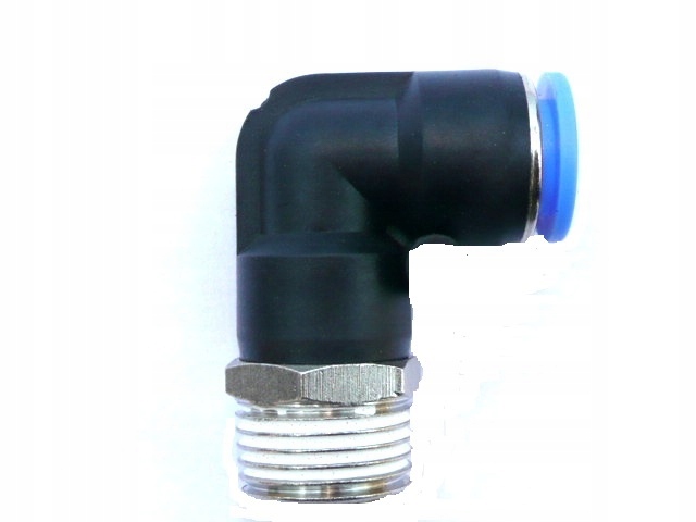 

Złączka Kątowa 1/4-8mm Wtykowa Kolanko 1/4-8mm