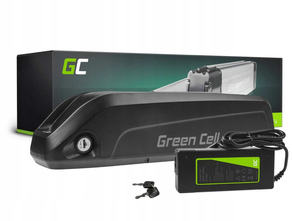 Green Cell Bateria do roweru elektrycznego EBIKE47STD tuba 36V 15Ah