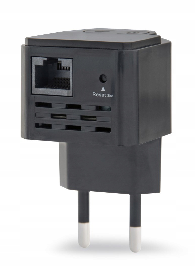 Gembird Wifi Repeater Mini WNP-RP300-03-BK B/G/N300 Gniazdo RJ45, Do Gnia