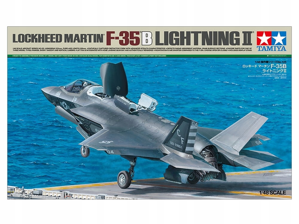 Lockheed Martin F-35B Lightning II 1:48 Tamiya 61125