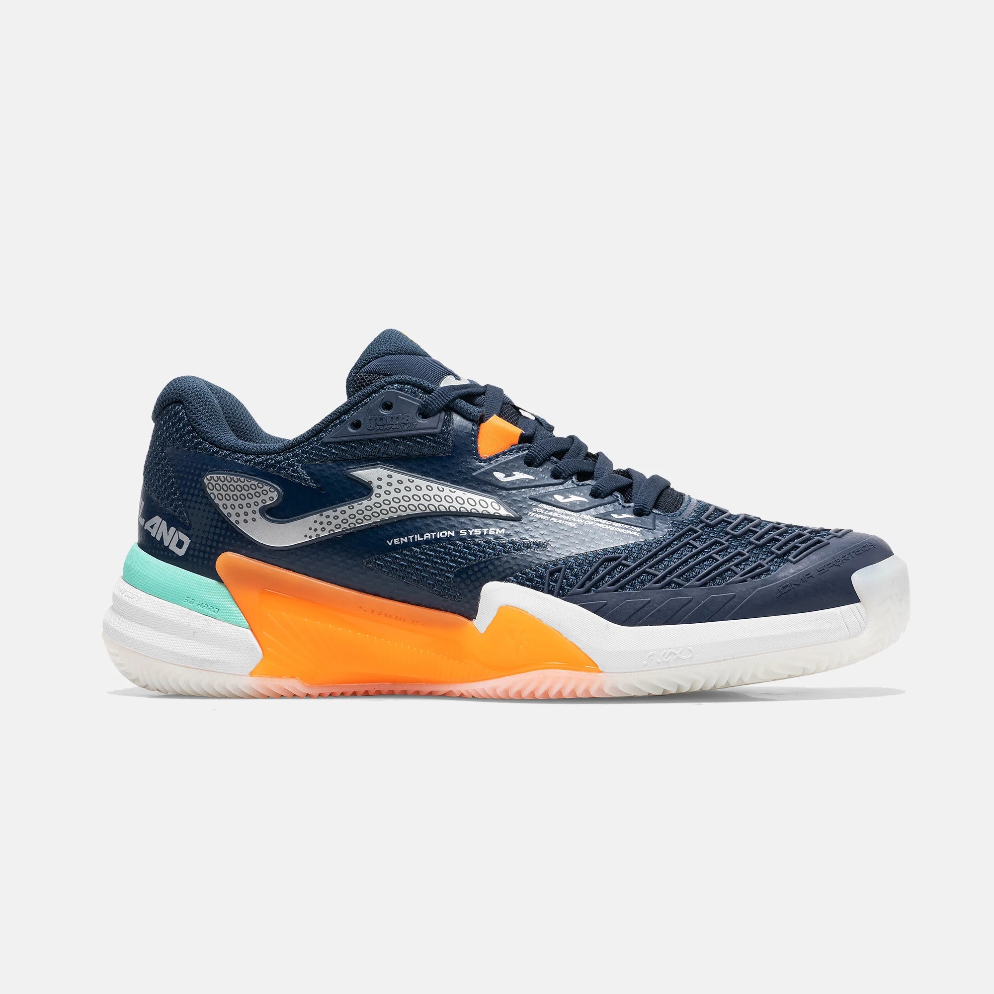 Buty do tenisa męskie Joma Roland C navy blue/orange