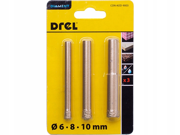 

Otwornica Diamentowa Koronka Do Gresu 6-10 mm