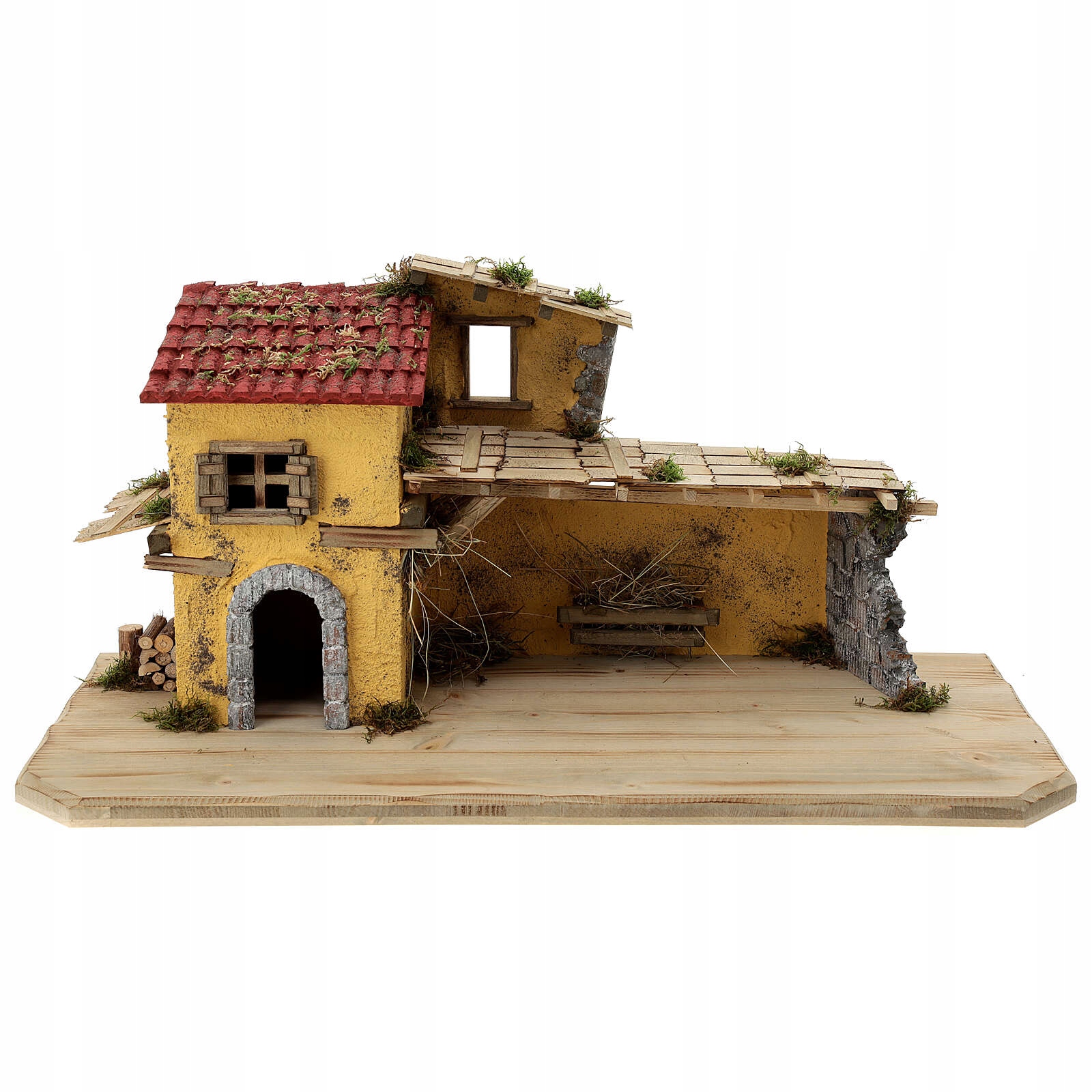 Vianočný Betlehem *70x29x32 cm* pre postavy s výškou 9-11 cm