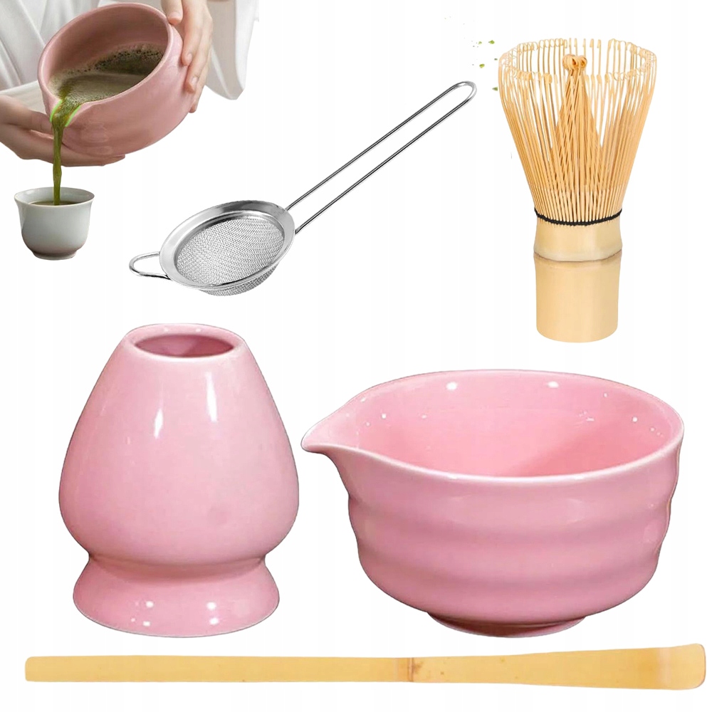 Levně Profesionální Sada Nástrojů Pro Matchu Šlehací Metla Lžíce Chasen Metla