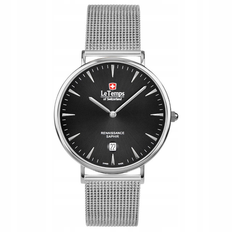 Pánské Hodinky Le Temps LT1018.07BS01 stříbrné