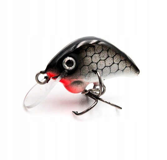 Wobler KillerEGG 2cm 1,8g black silver