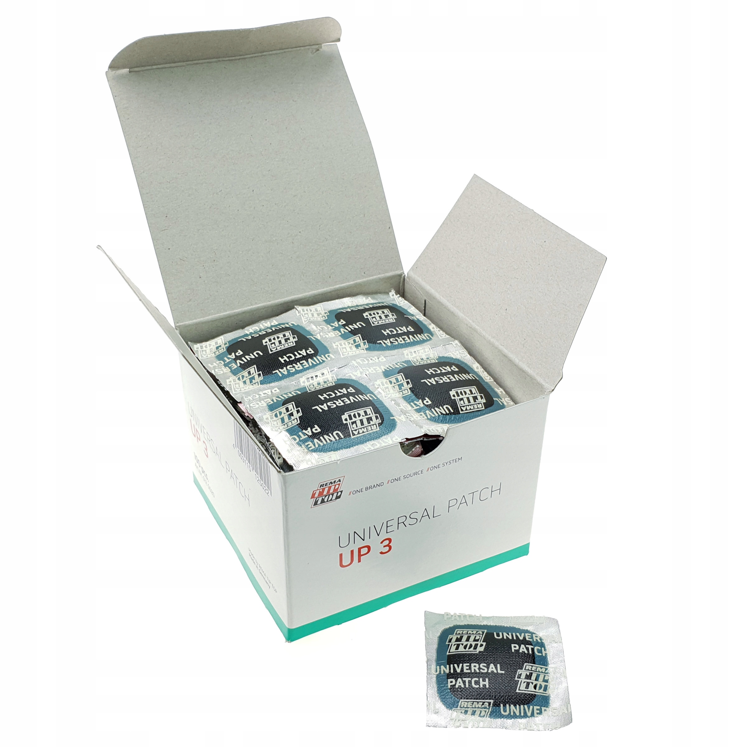 ŁATKA DO NAPRAWY OPON UP3 ROZMIAR 27 X 27 MM REMA TIP TOP 1 SZT. Marka Rema Tip Top