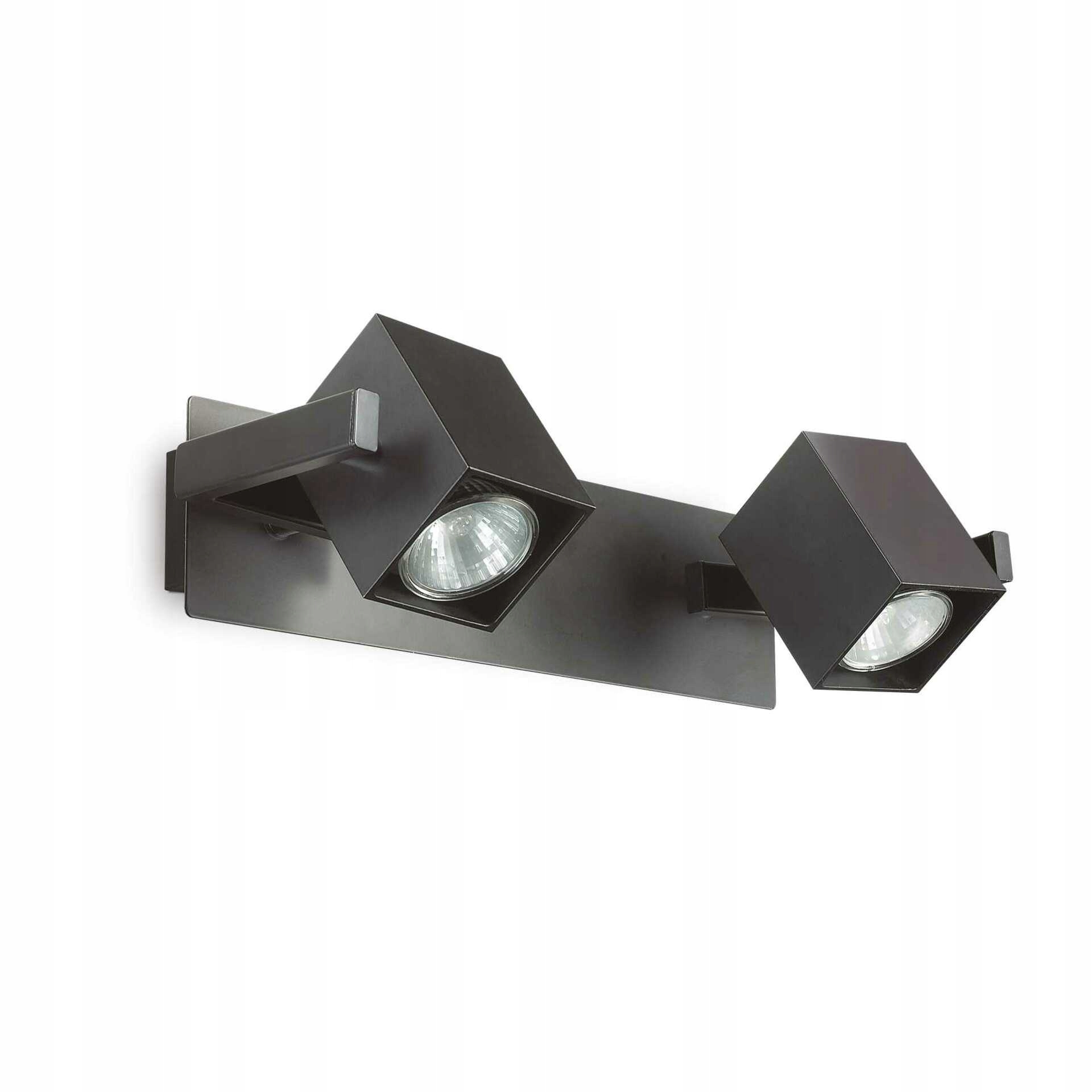 Bodové svítidlo Ideal Lux Mouse AP2 černé 2xGU10 IP20 kov