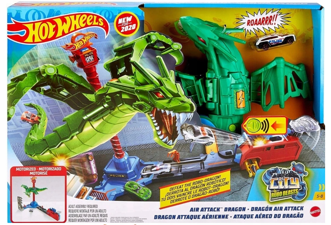 

Hot Wheels City Atak Smoka Tor samochodowy GJL13