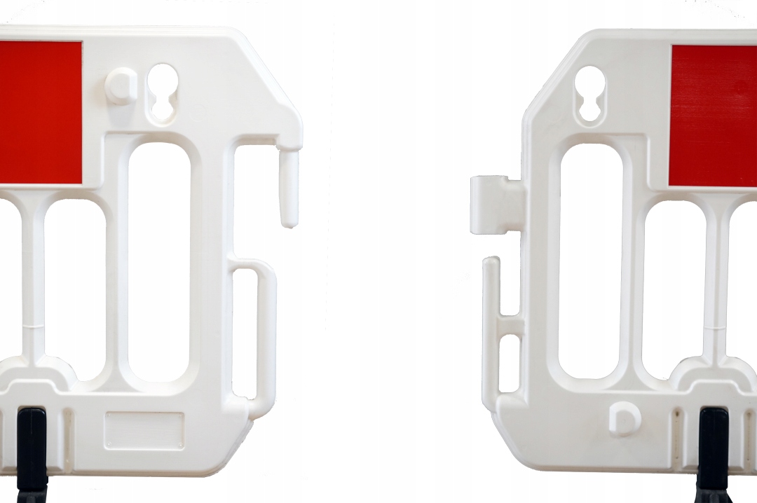 Barierka oddzielająca drogowa zabezpieczająca PCV U20a BIAŁA 2,00x1,00m Kod producenta Barierka oddzielająca PCV 2,00x1,00m biała