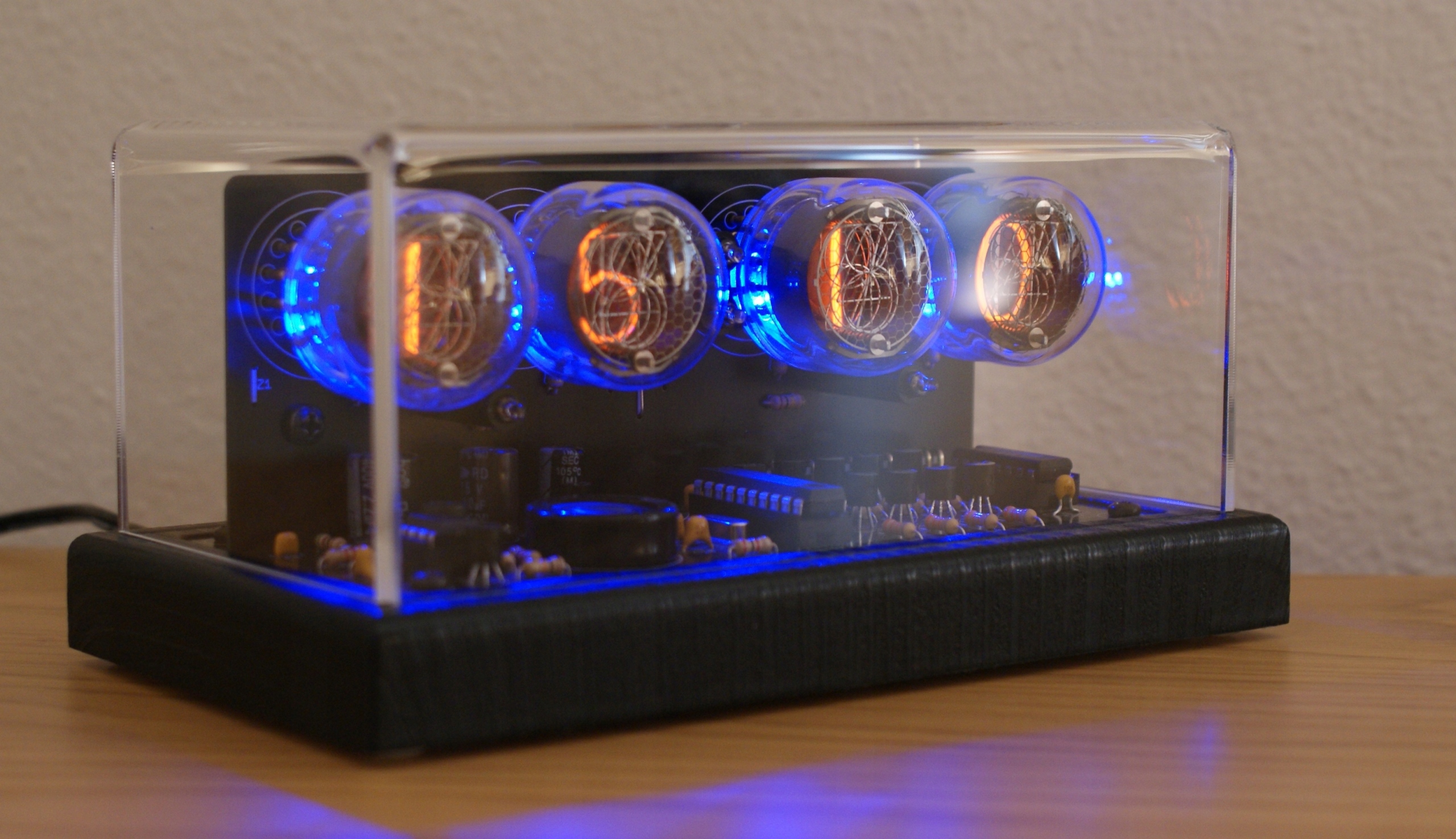 Zegar Lampowy NIXIE 4x LC513 Zestaw do montażu SMD nie