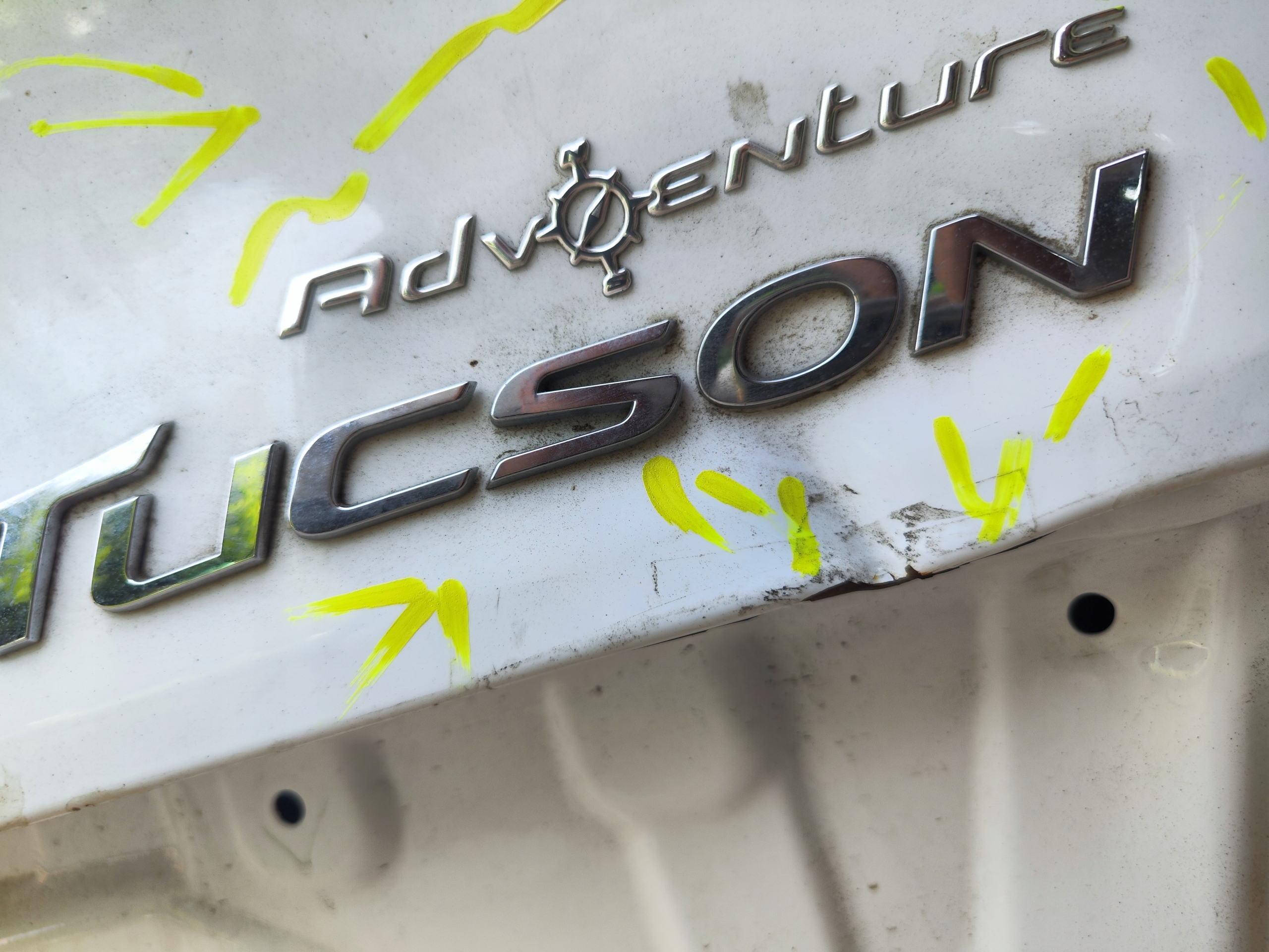 boot doors rear part HYUNDAI TUCSON III LIFT 18 - ORG