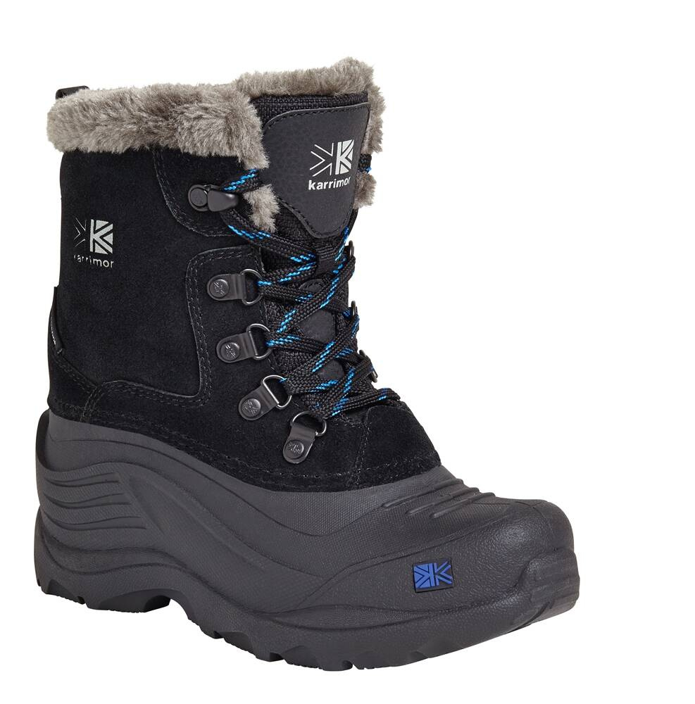 Buty zimowe dziecięce ocieplane śniegowce Karrimor Snowfur K819-BKB R. 36,5