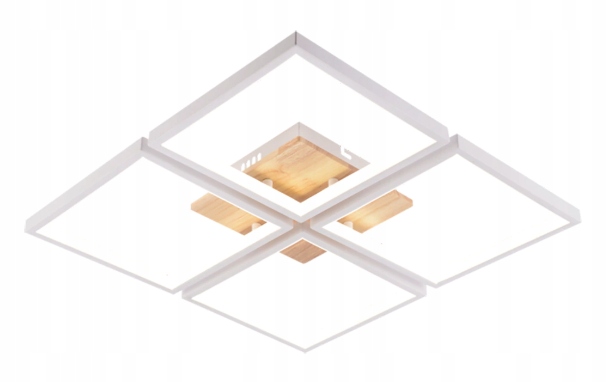 Led Stropní Svítidlo Stropní Svítidlo 136W Bílá 3000-6000K Dálkový Ovladač Vargo DL1382