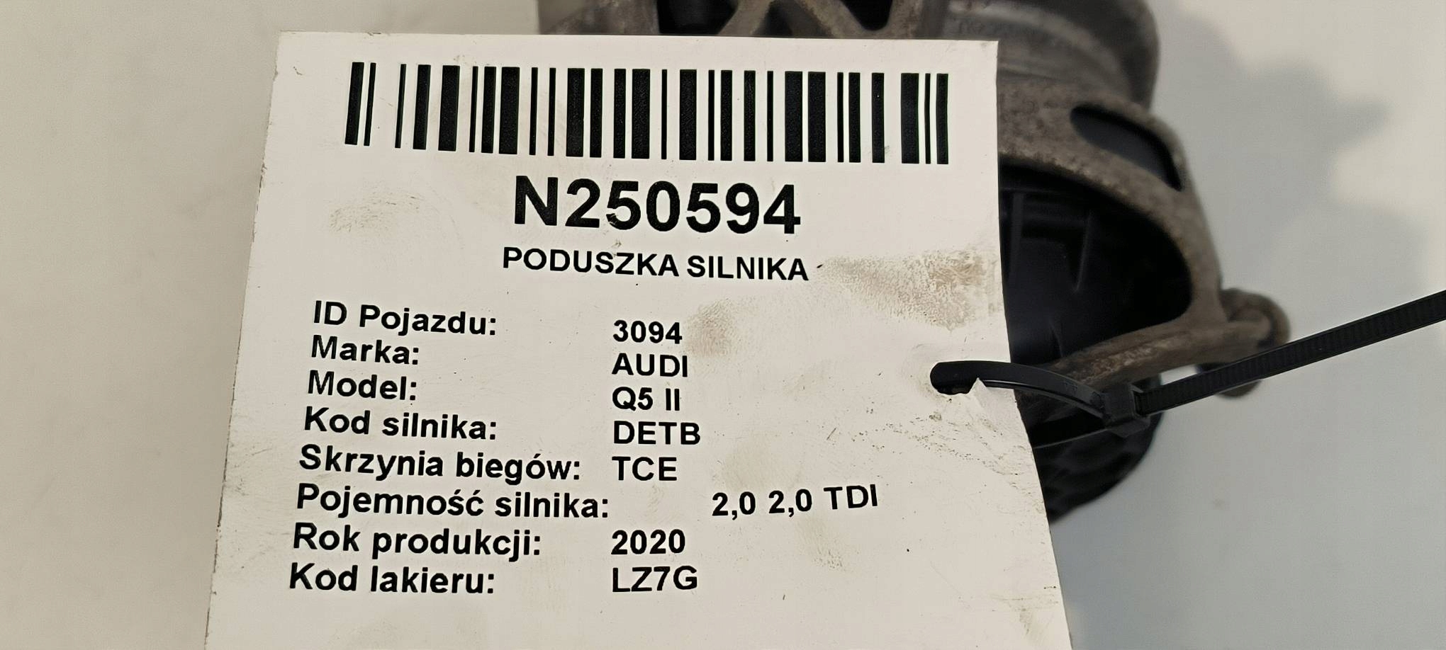 engine mount 4M0199372M 2.0 TDI AUDI Q5 II FY