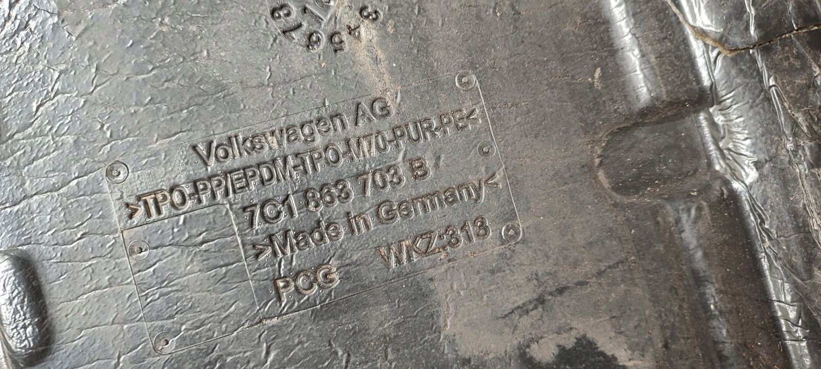mats floor VW Crafter II