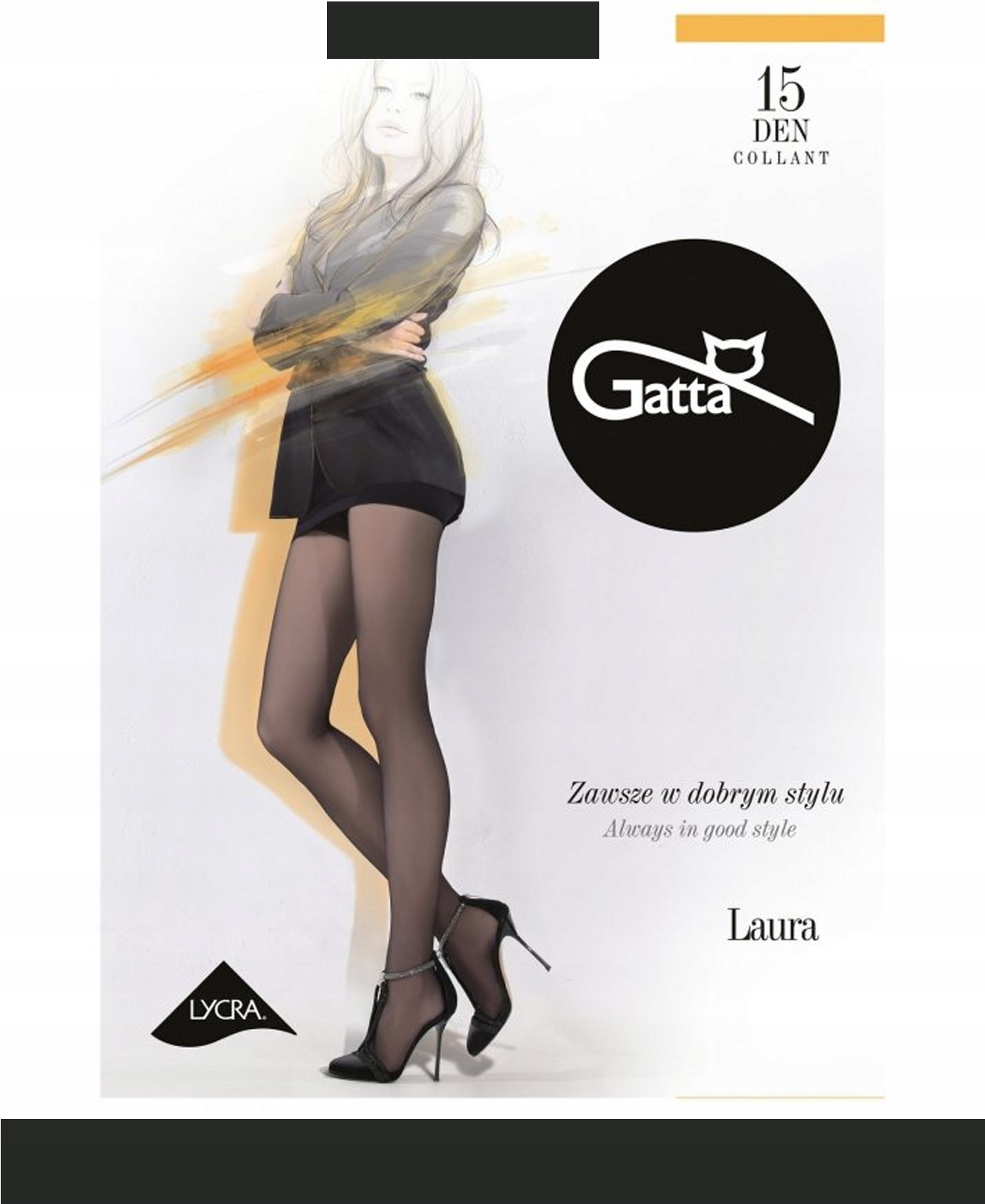 

Gatta Laura Rajstopy damskie Ly wz.00/3-M/Fumo