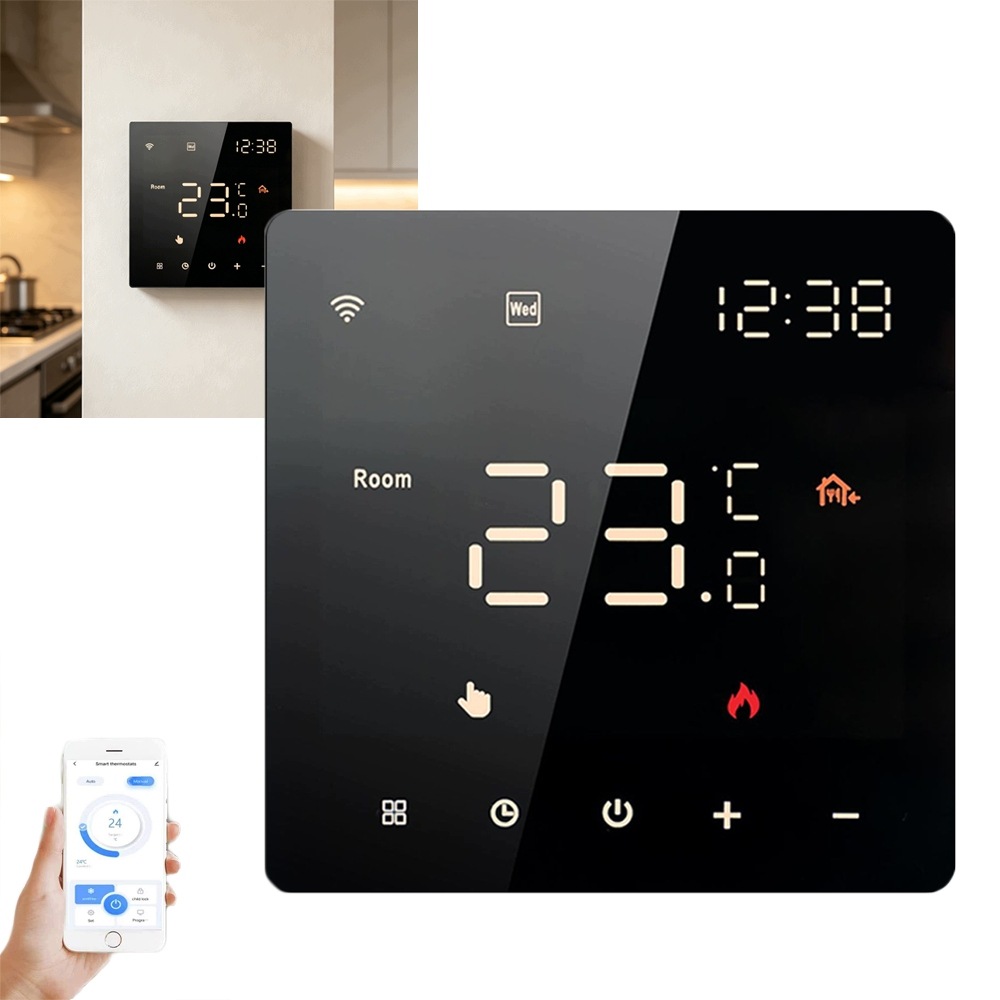 Pokojový Termostat Wifi Digitální Led Regulátor 16A