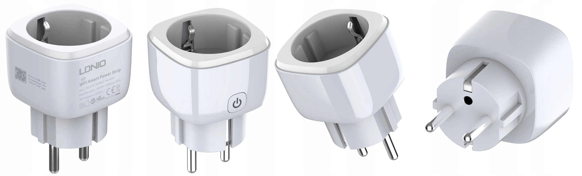 Inteligentne Gniazdko Watomierz SMART TUYA WiFi 230V 16A IOS i ANDROID Rodzaj gniazdko