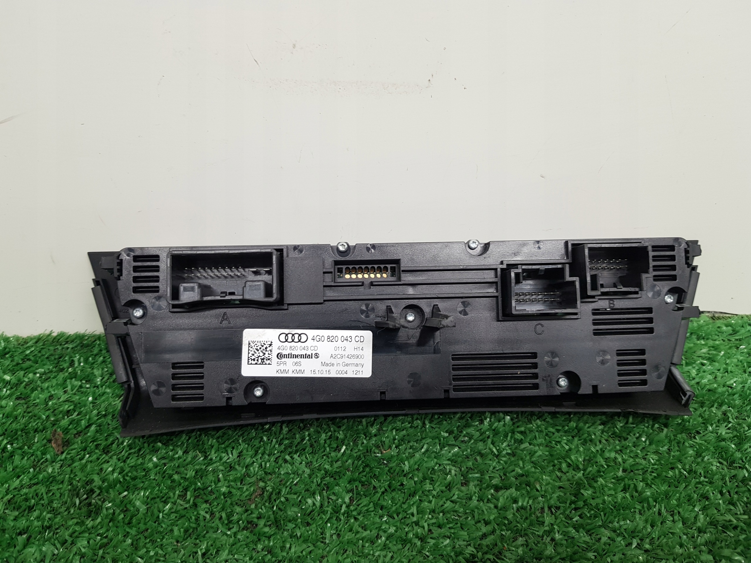 Pannello controllo BOCCHETTE AUDI A6-C7 4G0820043CD