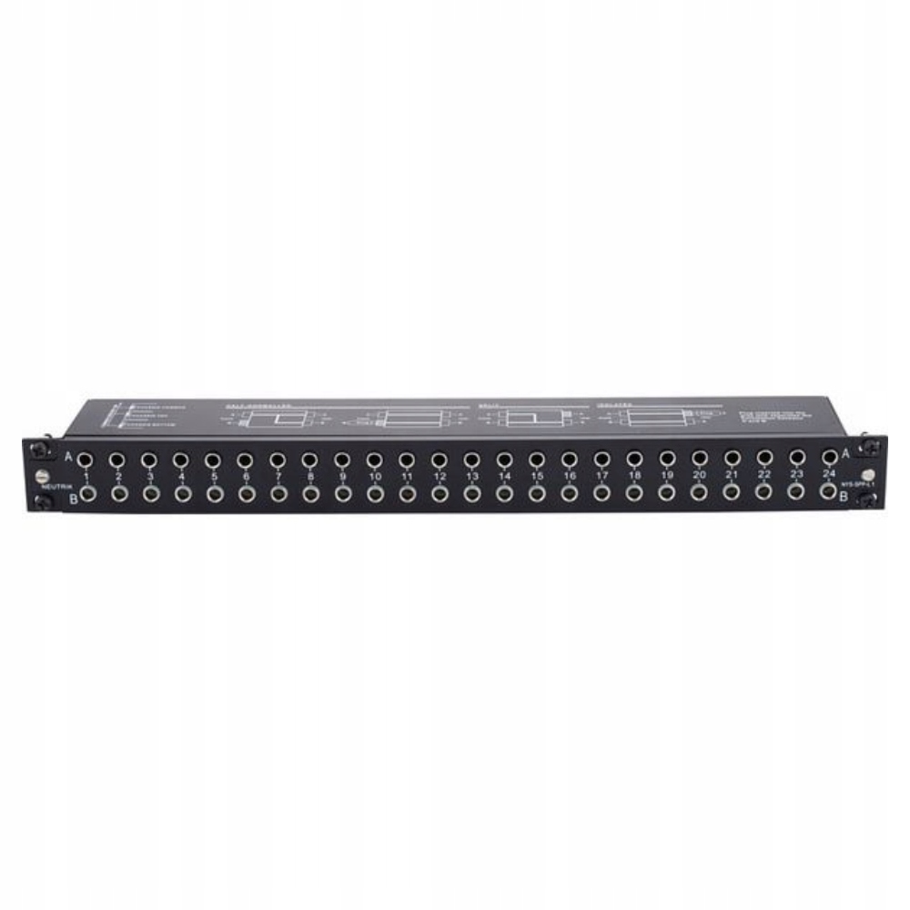 Krosovka Neutrik Rean NYS-SPP-L1 funkčný patch modulárny panel