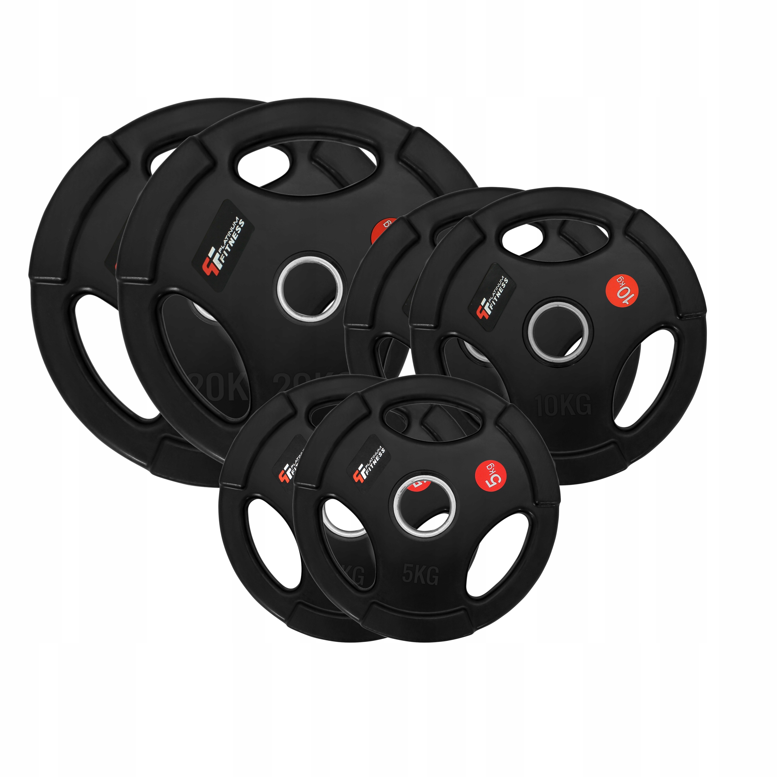 

Zestaw 70kg Obciążenie Olimpijskie Gumowane 50mm