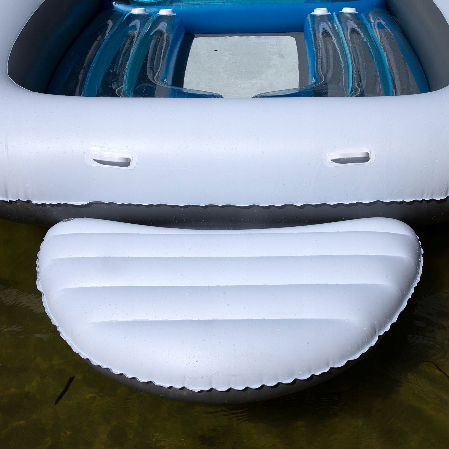 Pływająca wyspa dmuchana materac Motorówka 6 osób Model Bay Breeze Boat