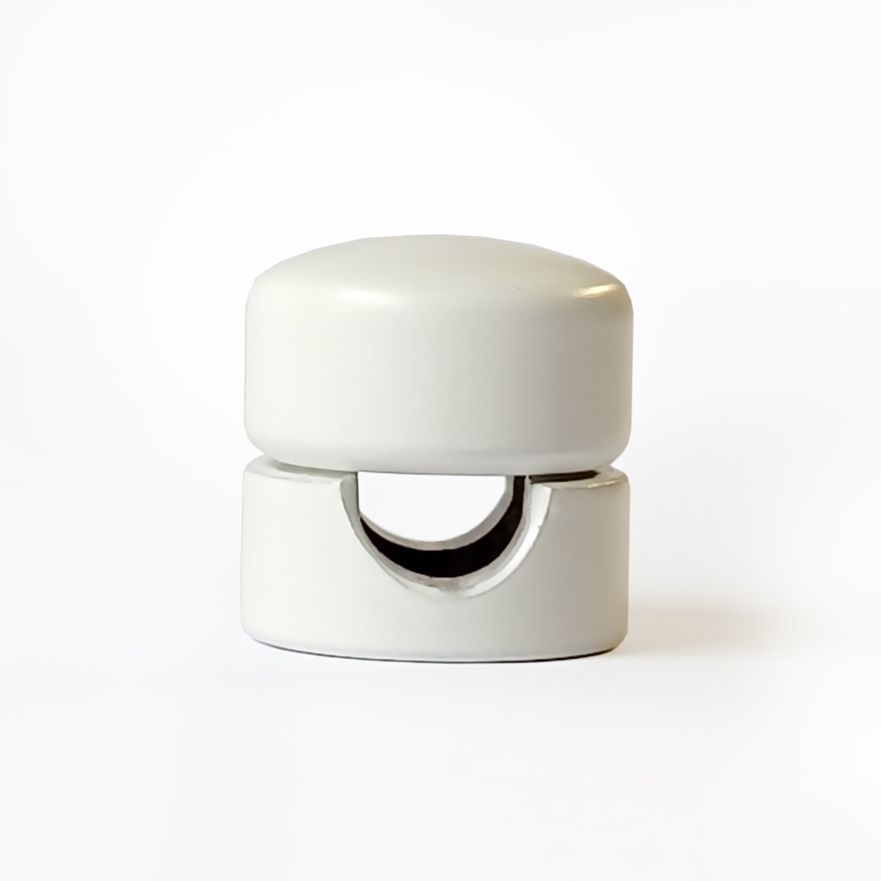 UCHWYT PRZEWODU W OPLOCIE STROPOWY ŚCIENNY BIAŁYM