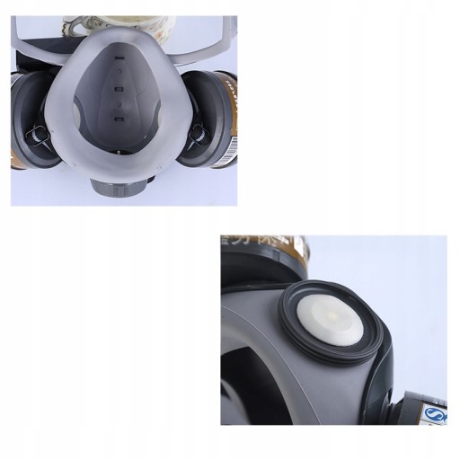 MASKA CHEMICZNA PÓŁMASKA SECURA GAZOWA OPRYSK Typ pełnotwarzowa