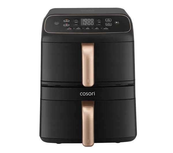 Frytkownica Air fryer Cosori Turbo Tower Compact 2630W 8,6L Czarna