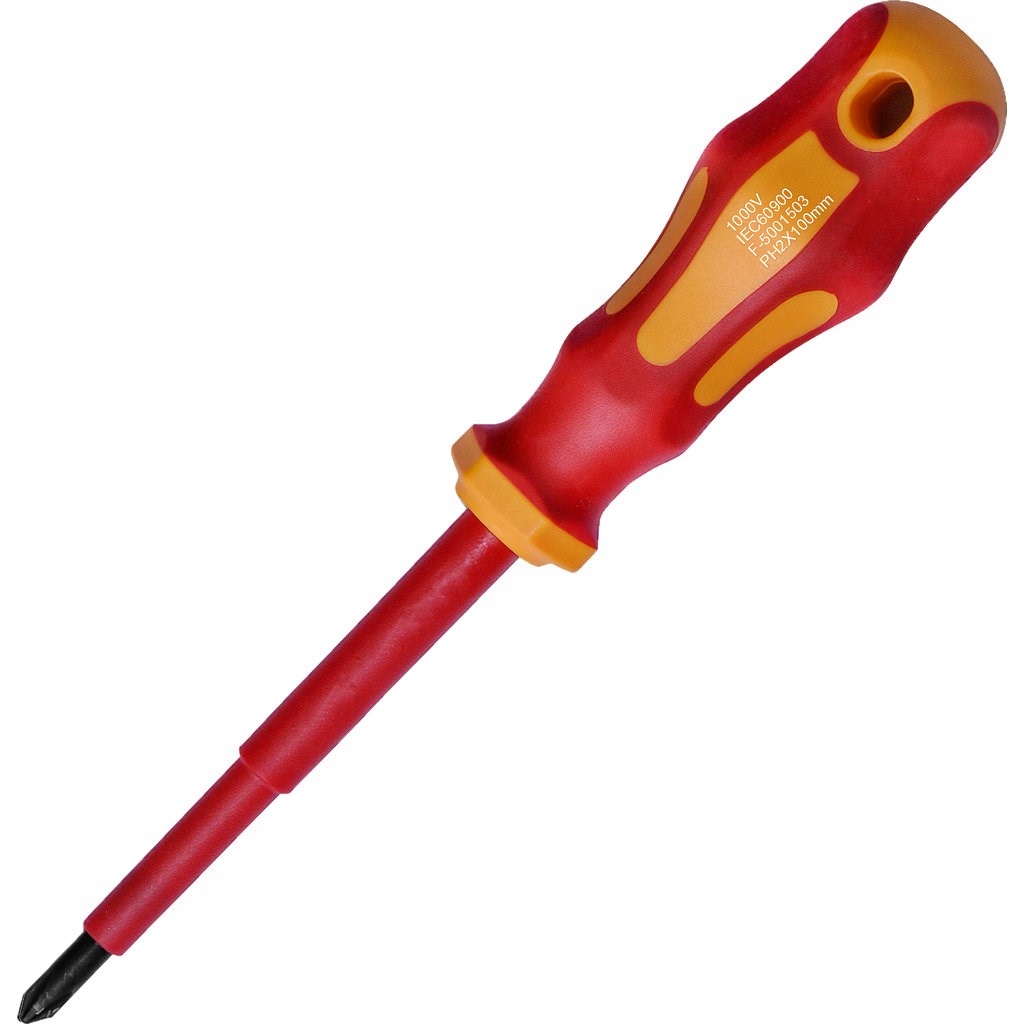 Wkrętak elektryczny krzyżak do 1000V PH2 100mm Marka Meec Tools