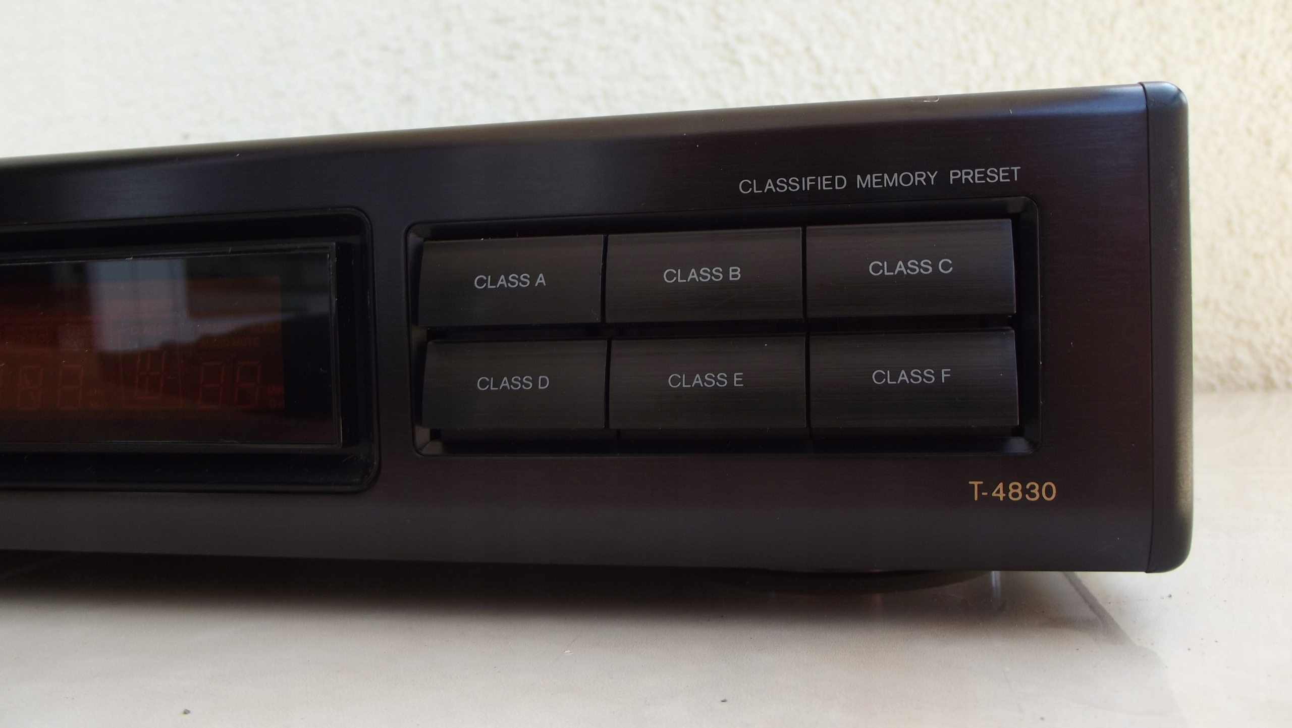 Tuner AM/FM ONKYO T-4830 Made in Japan Rodzaj cyfrowy
