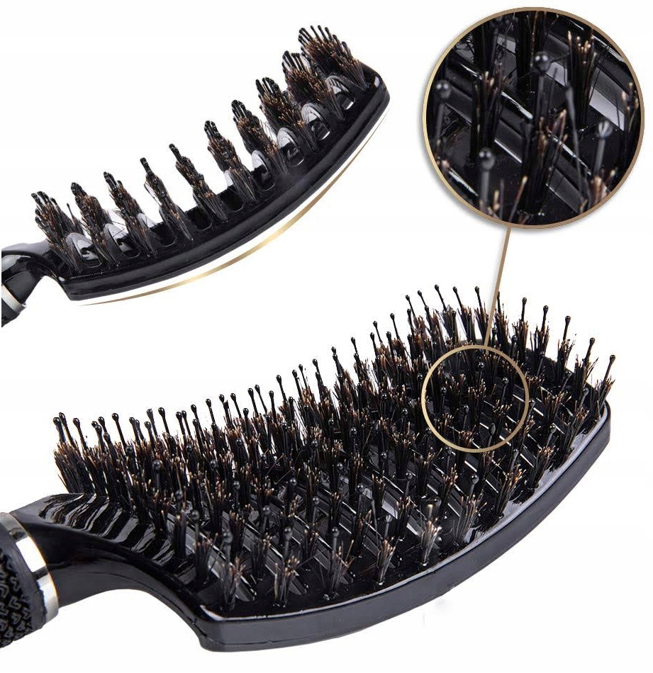 SZCZOTKA Z WŁOSIA DZIKA Do WŁOSÓW PRZEDŁUŻANYCH Typ szczotki