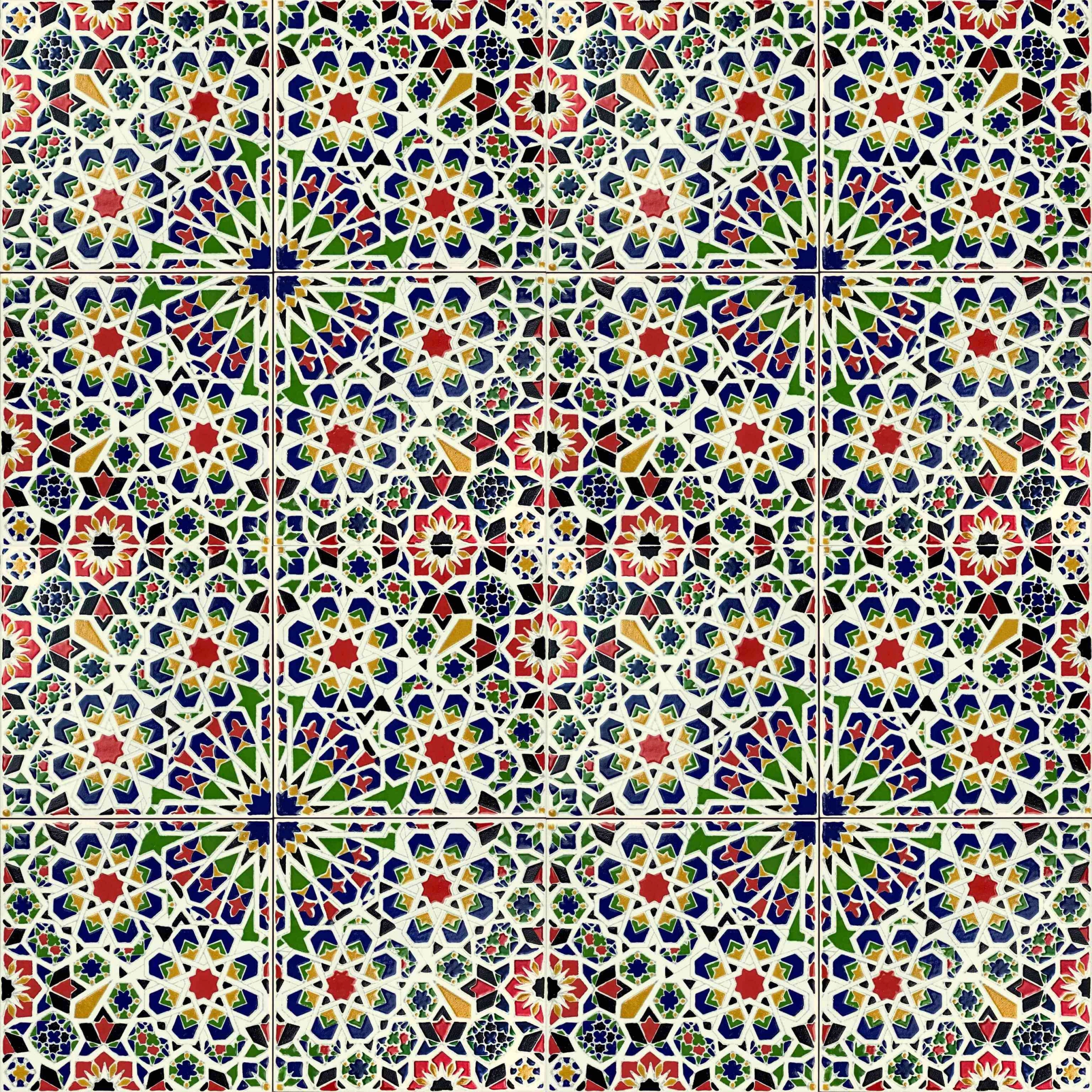 Płytki Łazienkowe Marokańskie Ścienne Dekor 20x20 Różne wzory - Mattullah EAN (GTIN) 5903240970414