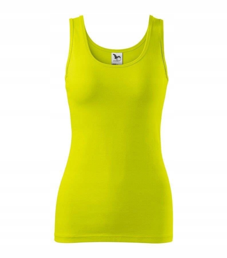 DAMSKA koszulka NA RAMIĄCZKACH TRIUMPH limetka XL Marka Malfini