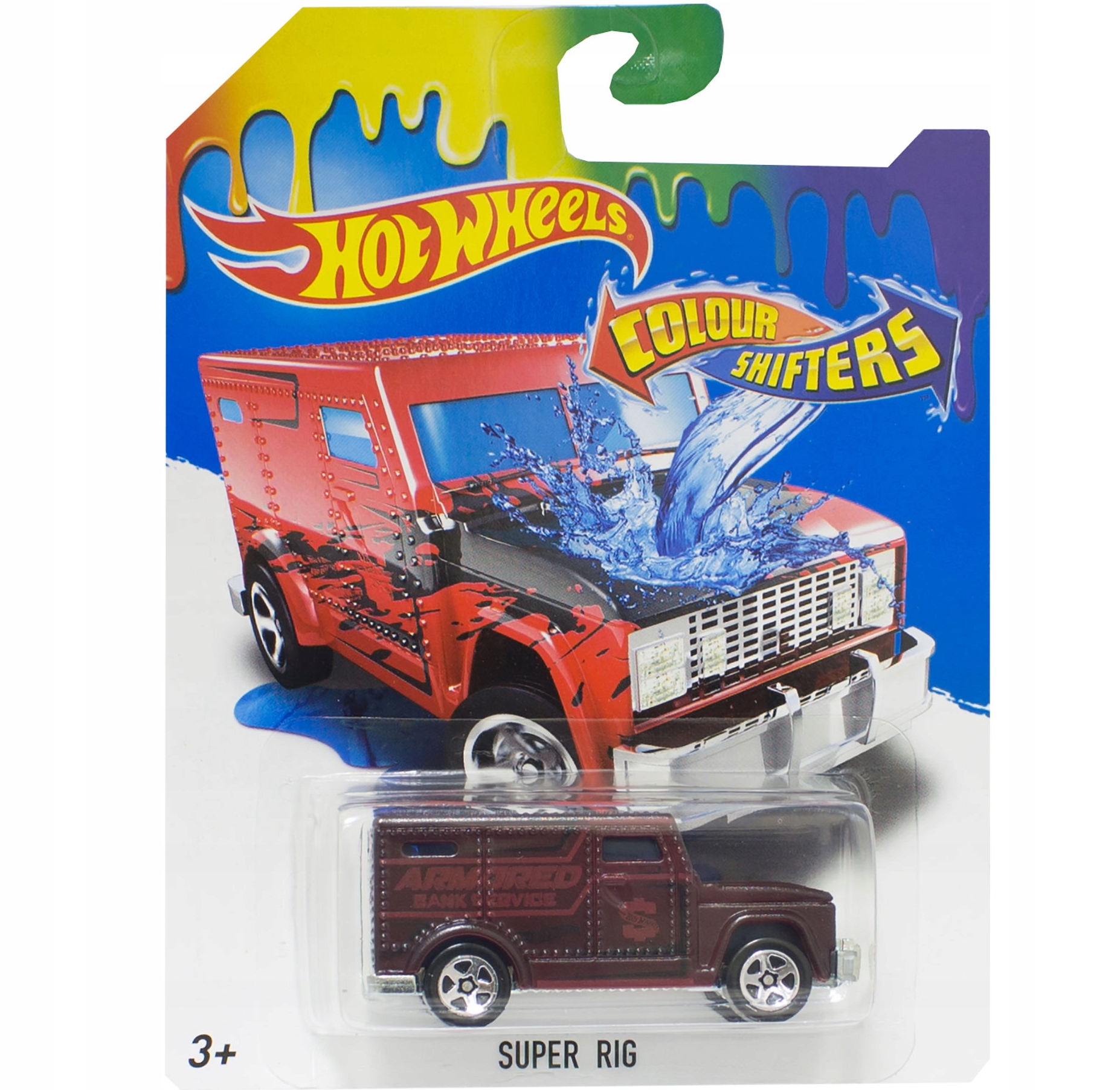 

Hot Wheels Autko Zmieniające Kolor Armored Truck