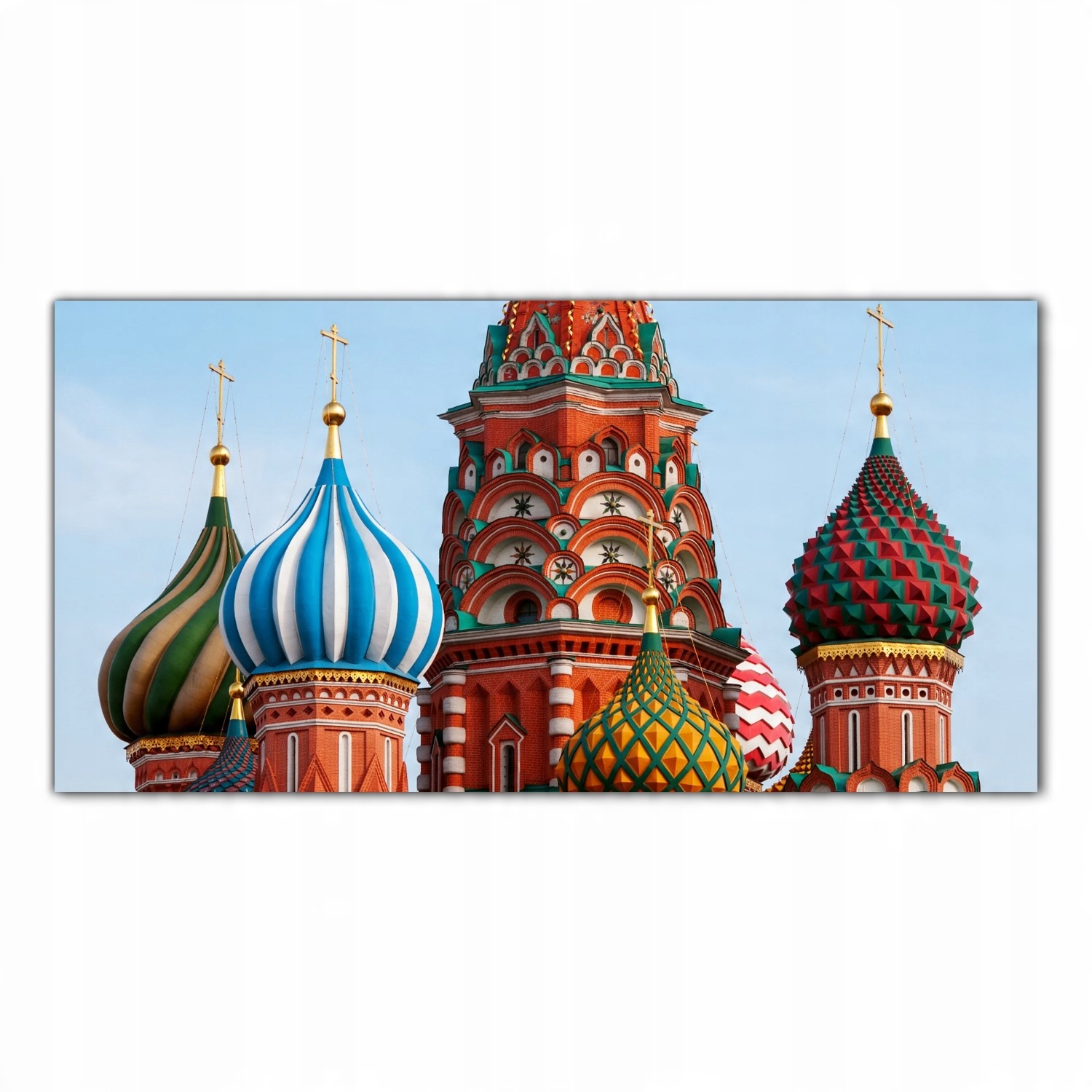 

Hartowany Obraz Szklany Katedra Saint Basil 120x60