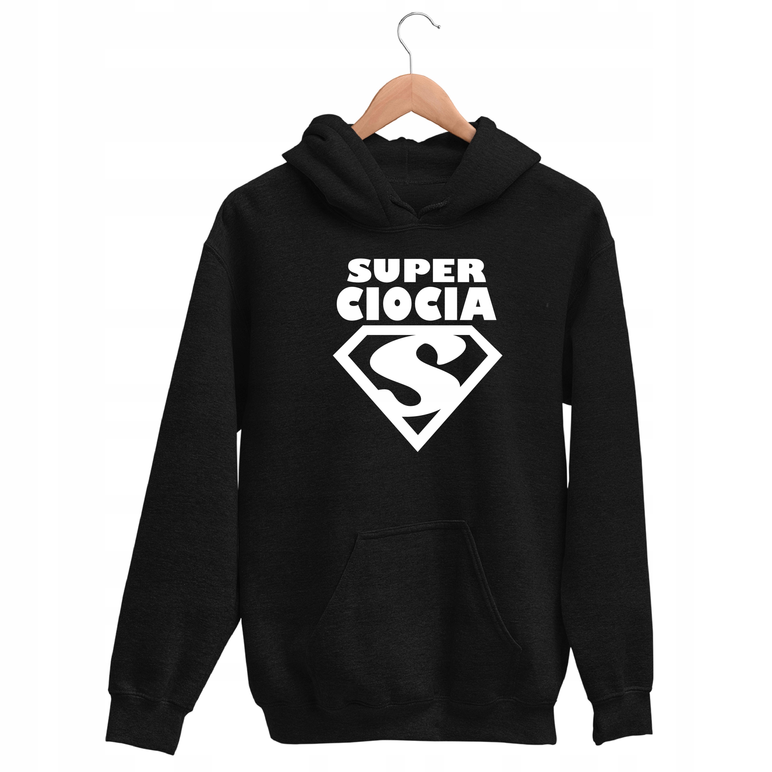 

Bluza Kangurka Z Kapturem Dla Super Cioci Ciotka
