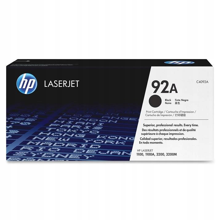 

Toner Oryginał Hp C4092A 92A 2,5K 1100 3200 Oem