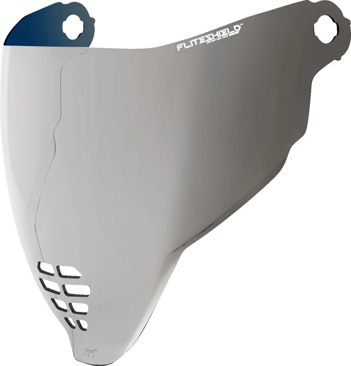 Hľadáčik Sklo na prilbu Icon Airflite Silver Chrome
