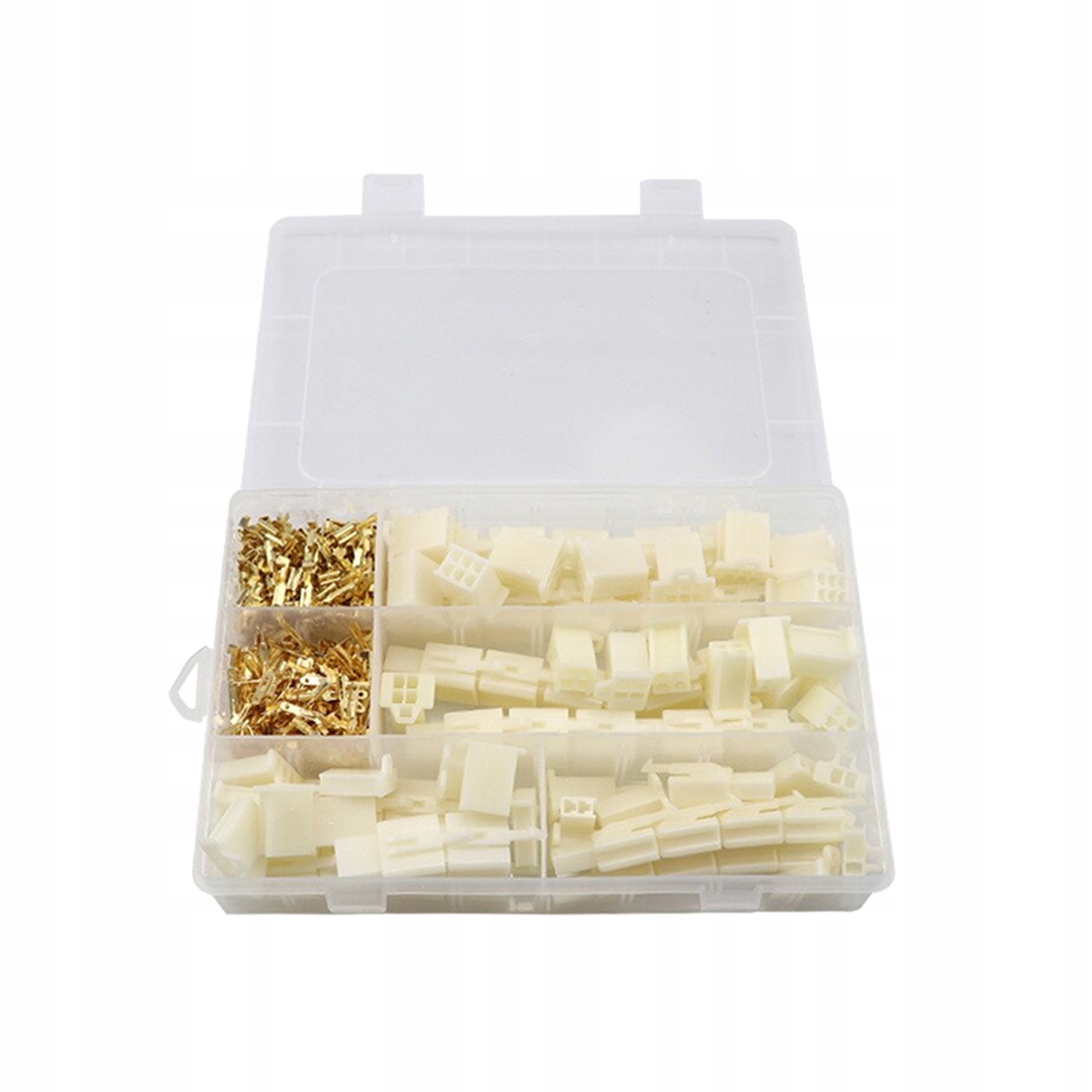 Zaciskarka + Zestaw łaczników przewodowych E6016 40 łączników dupont 380 el Marka Eurokomp