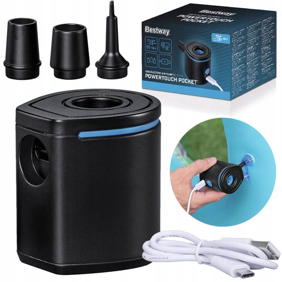 elektrická vzduchová pumpa Usb koncovky 62289 Bestway