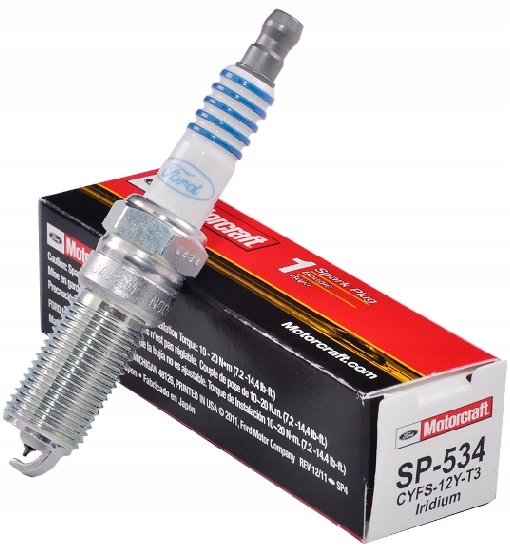 ŚWIECA ZAPŁONOWA MOTORCRAFT SP534 / SP580 FORD