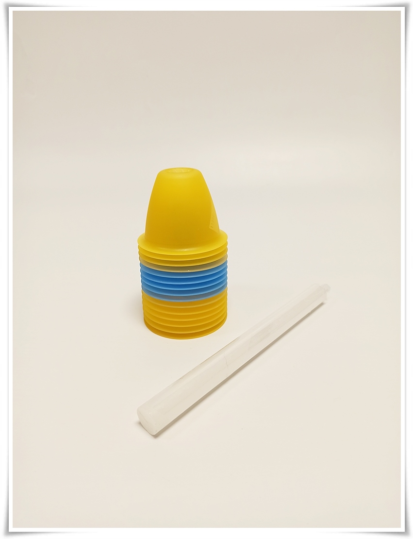 

Osłonka-okapnik na świece plastikowa śr. 2,3 cm